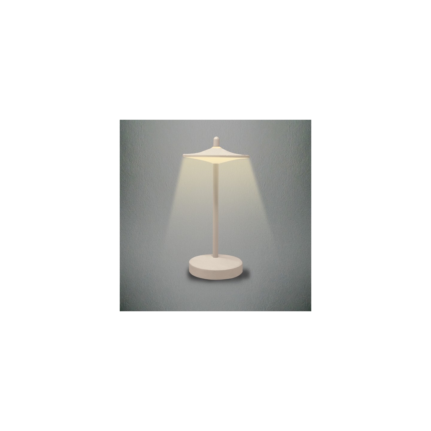 KELU SAKE USB-C Rechargeable IP44 Aluminium Lamp 130LM Sand - USB-C Rechargeable, IP44, Aluminium Lamp, 130LM, Sand