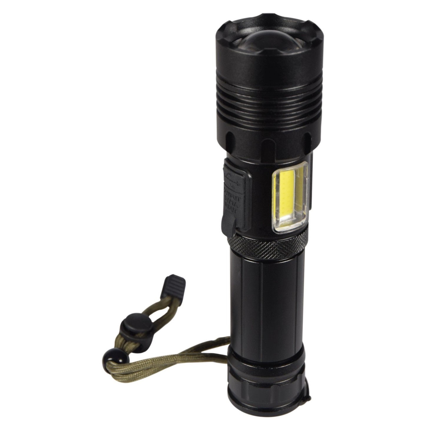 Mercury Rechargeable LED Torch Lamp - 410.306UK - Window Breaker, SOS & Powerbank — Buy in Cyprus with Fast Delivery