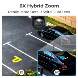 Reolink BP Outdoor Battery Camera 4K PTZ Dual Lens - TRACKMIX-4K - BP Outdoor Battery Camera 4K PTZ Dual Lens