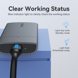 Buy Vention M.2 NVMe SSD Enclosure - KPGH0 - USB 3.1 Gen2 10Gbps Metal in Cyprus, Nicosia, Limassol, Larnaka, Pafos