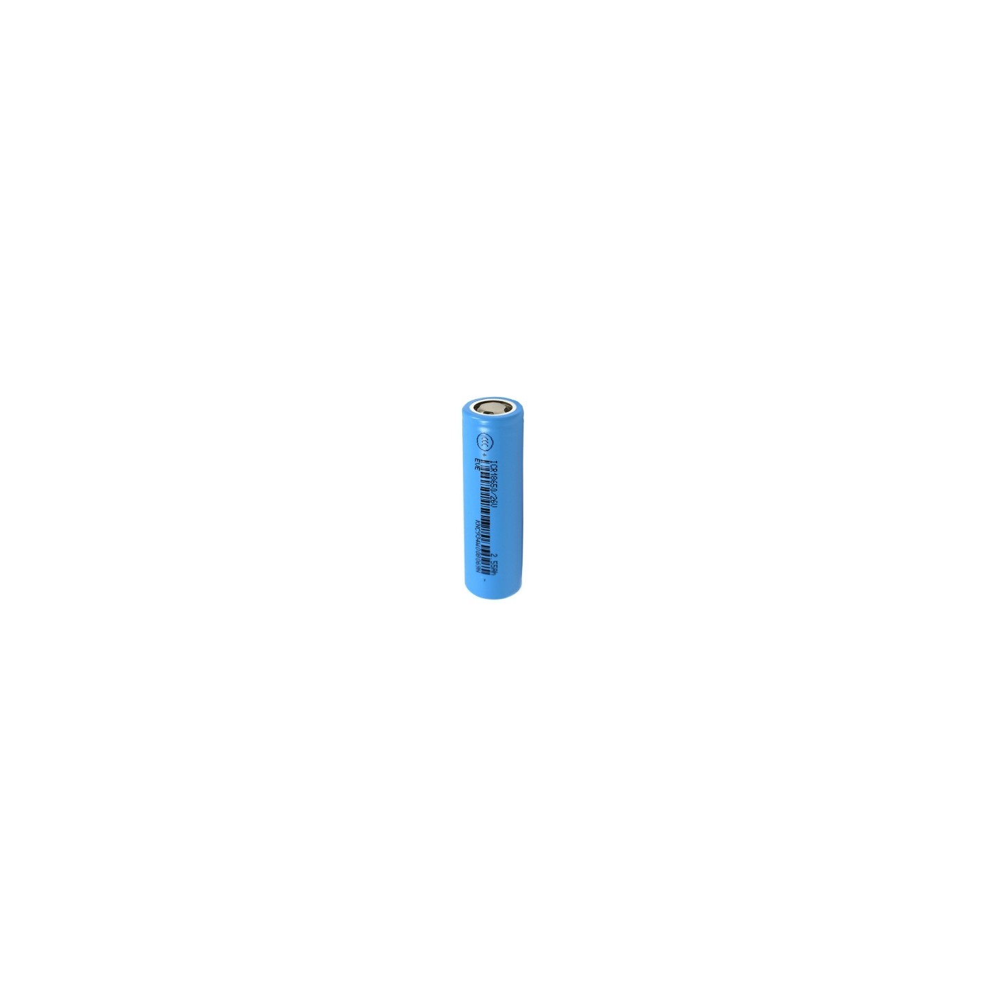EVE Flat Top Lithium Battery - 18650 - 3.6V 2600mAh — Buy in Cyprus with Fast Delivery
