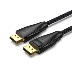 Buy Vention DisplayPort Cable - HCCBJ - DP1.4 8K60Hz Braided 5.0m in Cyprus, Nicosia, Limassol, Larnaka, Pafos