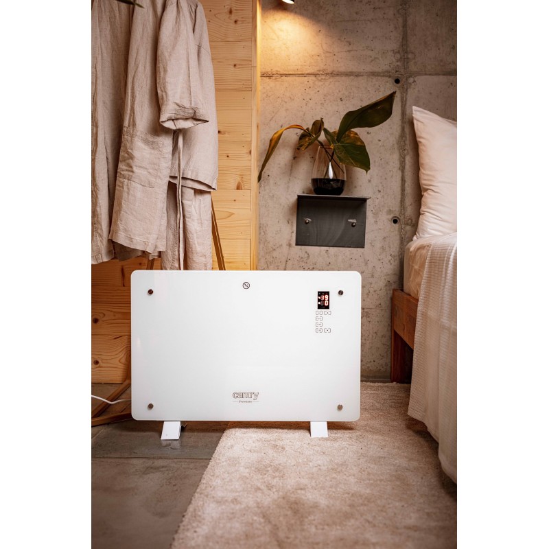 Buy Camry Convection Glass Heater - CR7721 - with Remote in Cyprus, Nicosia, Limassol, Larnaka, Pafos