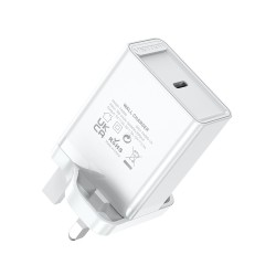 Buy Vention Charger Wall - FAIW0-UK - 30W 1xUSBC UK Plug White in Cyprus, Nicosia, Limassol, Larnaka, Pafos