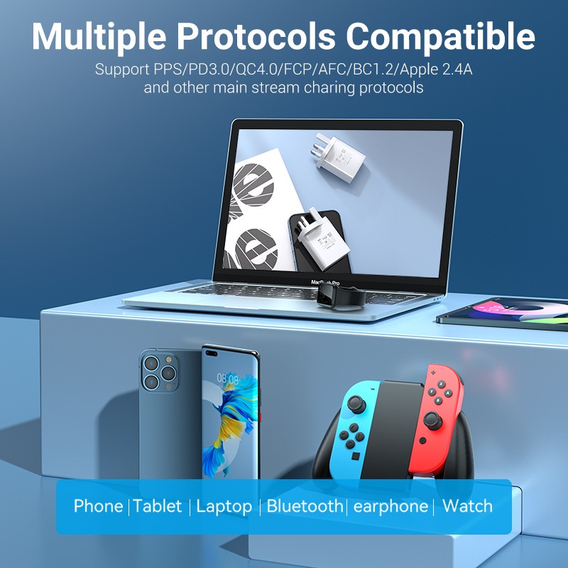 Buy Vention Charger Wall - FAIW0-UK - 30W 1xUSBC UK Plug White in Cyprus, Nicosia, Limassol, Larnaka, Pafos