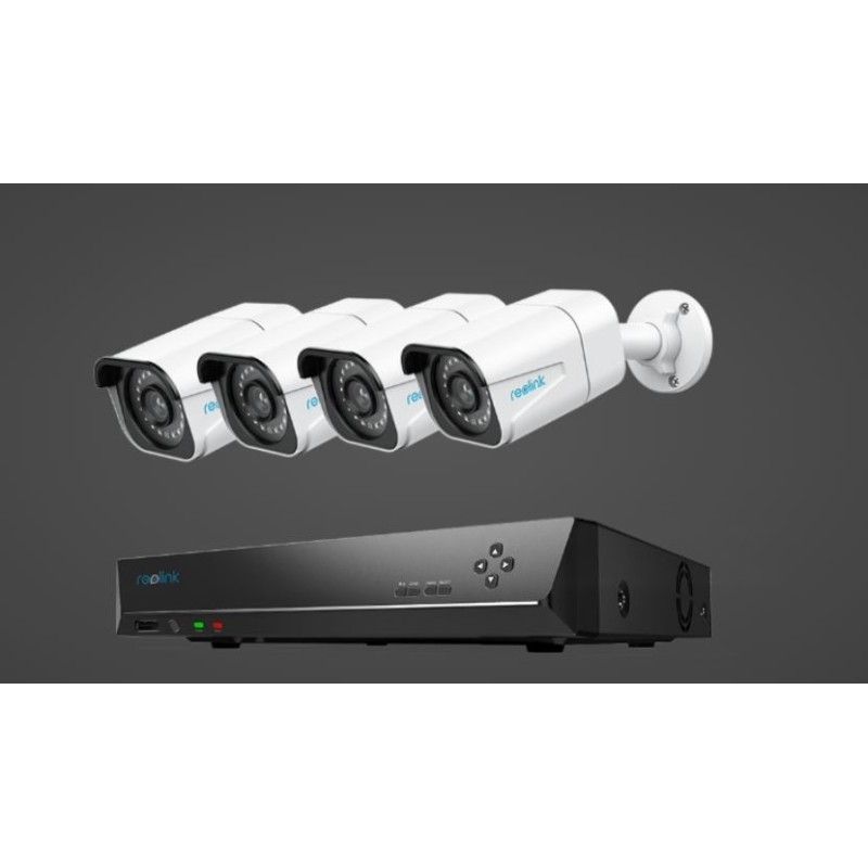 Buy Reolink KIT 8xChNVR+4x8MP Bullet+2TB NVR - RLK8-800B4-8MP - 8xChNVR+4x8MP Bu... in Cyprus, Nicosia, Limassol, Larnaka, Pafos