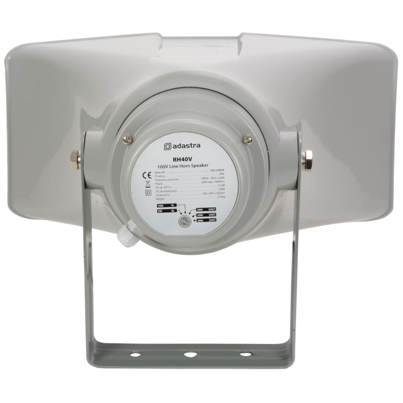 Buy Adastra Horn Speaker IP66 100V 952.249UK - RH40V - IP66 100V 952.249UK in Cyprus, Nicosia, Limassol, Larnaka, Pafos