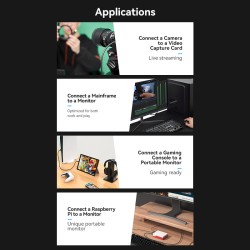 Buy Vention HDMI to HDMI Micro Cable - AGIBI - 3.0m in Cyprus, Nicosia, Limassol, Larnaka, Pafos