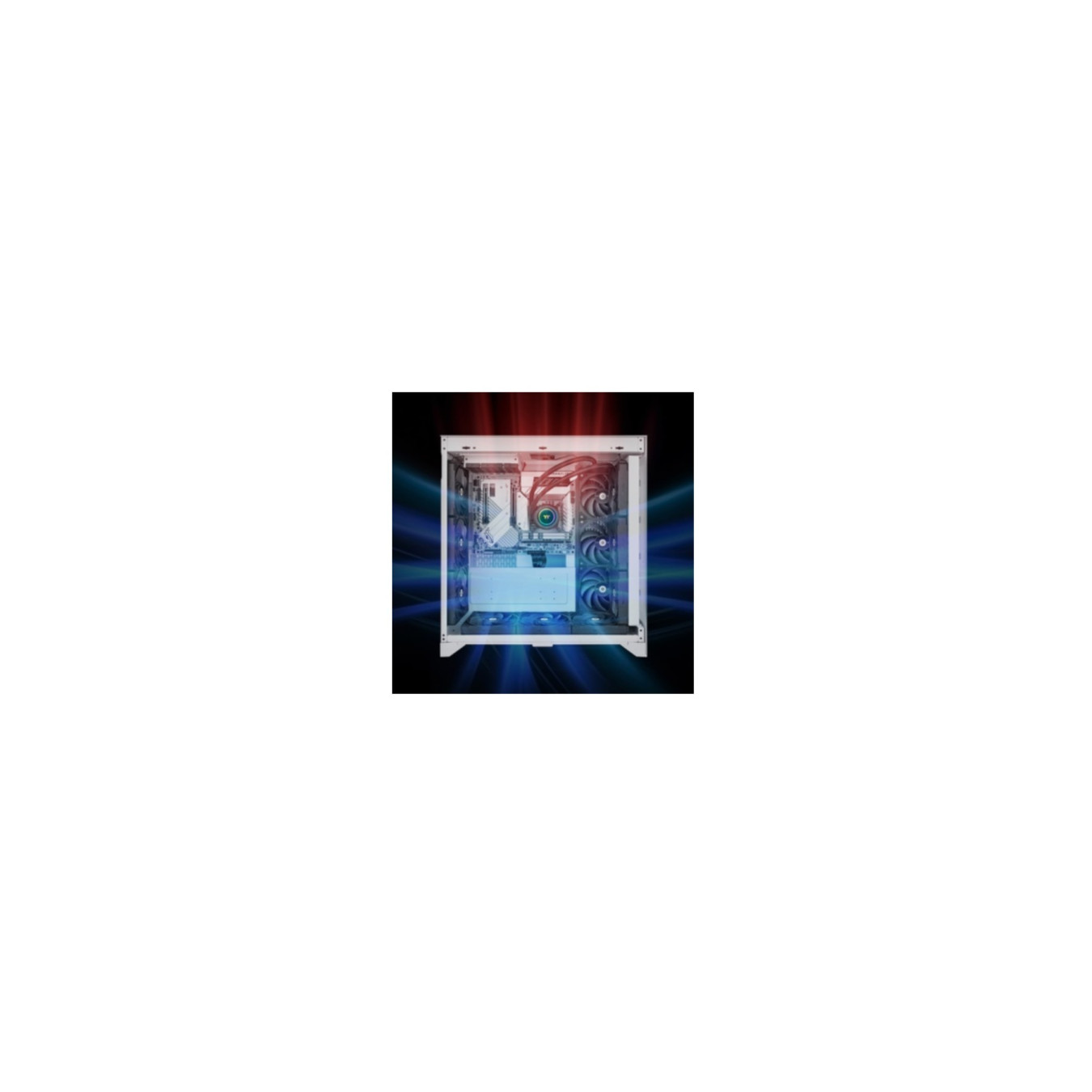 Thermaltake TOUGHFAN EX14 Pro 3-Pack - CL-F172-PL14BL-A - 140mm MagForce 2.0 Magnetic Quick-Connect Case Fans