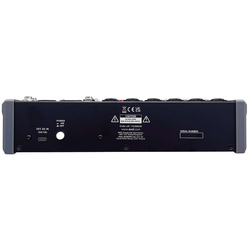 Buy Citronic 8ch Mixer with DSP BT PC USB Play-Rec - CMA-10 - 8ch Mixer with DSP... in Cyprus, Nicosia, Limassol, Larnaka, Pafos