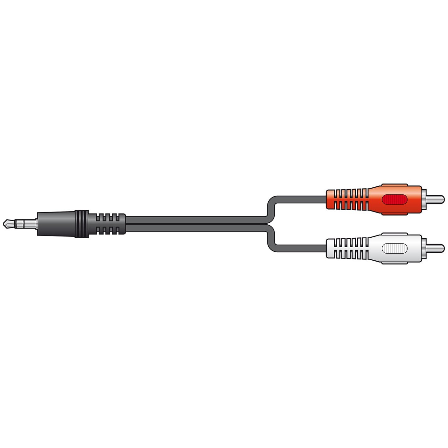 AV:link 3.5mm to 2RCA - 112.064UK - 1.2m — Buy in Cyprus with Fast Delivery