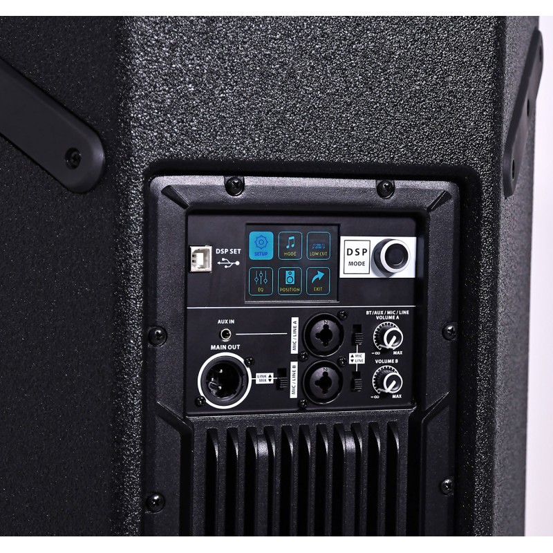 Buy Citronic 15'' Active Plywood Speaker 1800W with DSP 178.915UK - CORVA-15A - ... in Cyprus, Nicosia, Limassol, Larnaka, Pafos