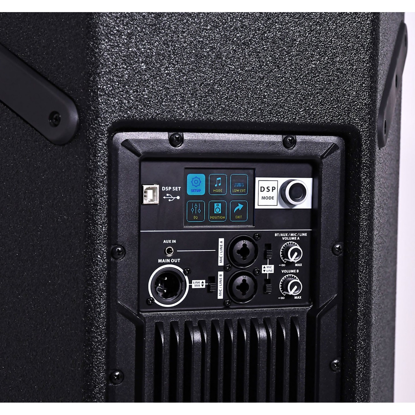 Citronic 15'' Active Plywood Speaker 1800W with DSP 178.915UK - CORVA-15A - 15'' Active Plywood Speaker 1800W with DSP 178.915UK