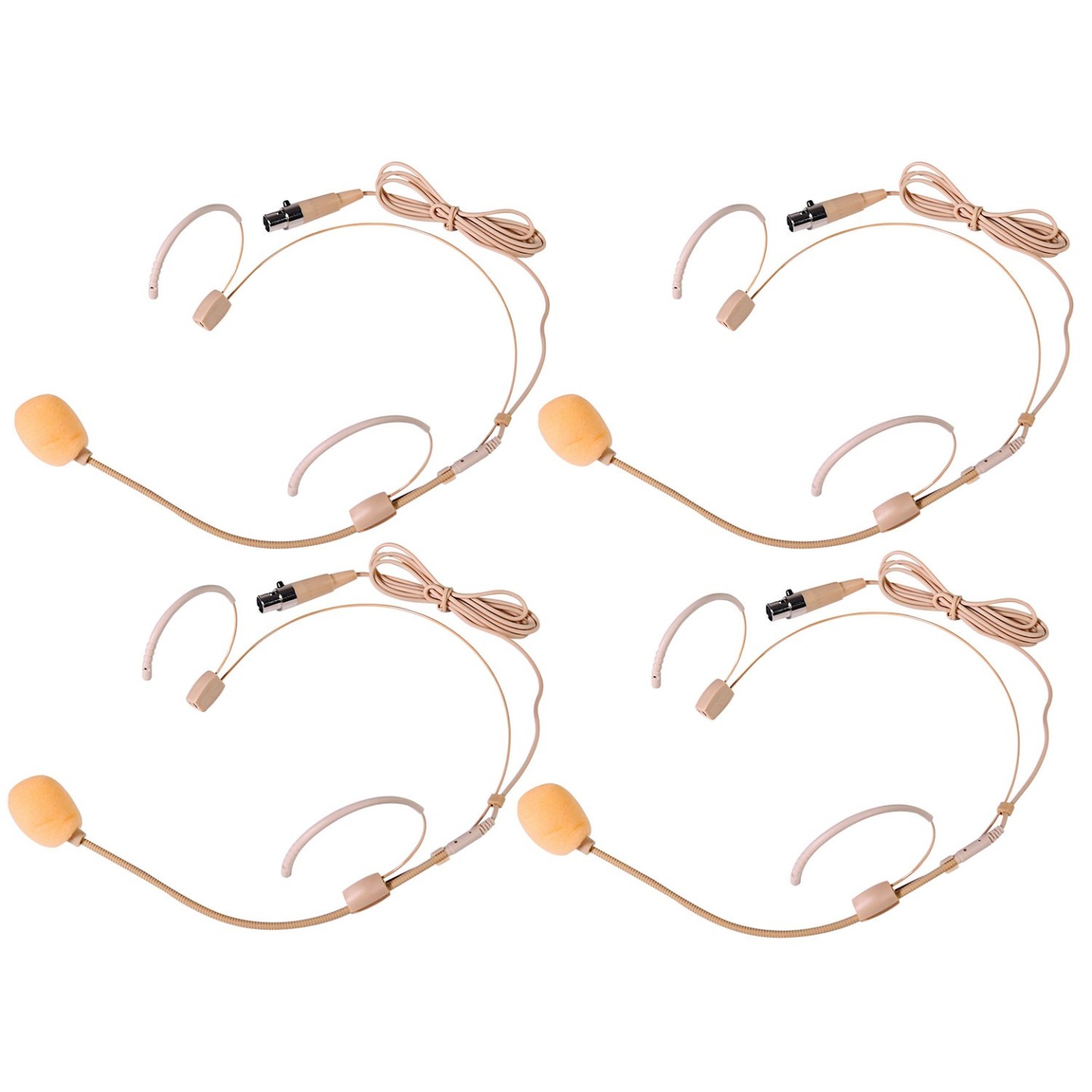 Citronic - TU4-N - Quad True Diversity Multi-UHF Wireless Microphone System (4 x Beltpacks) 171.044UK