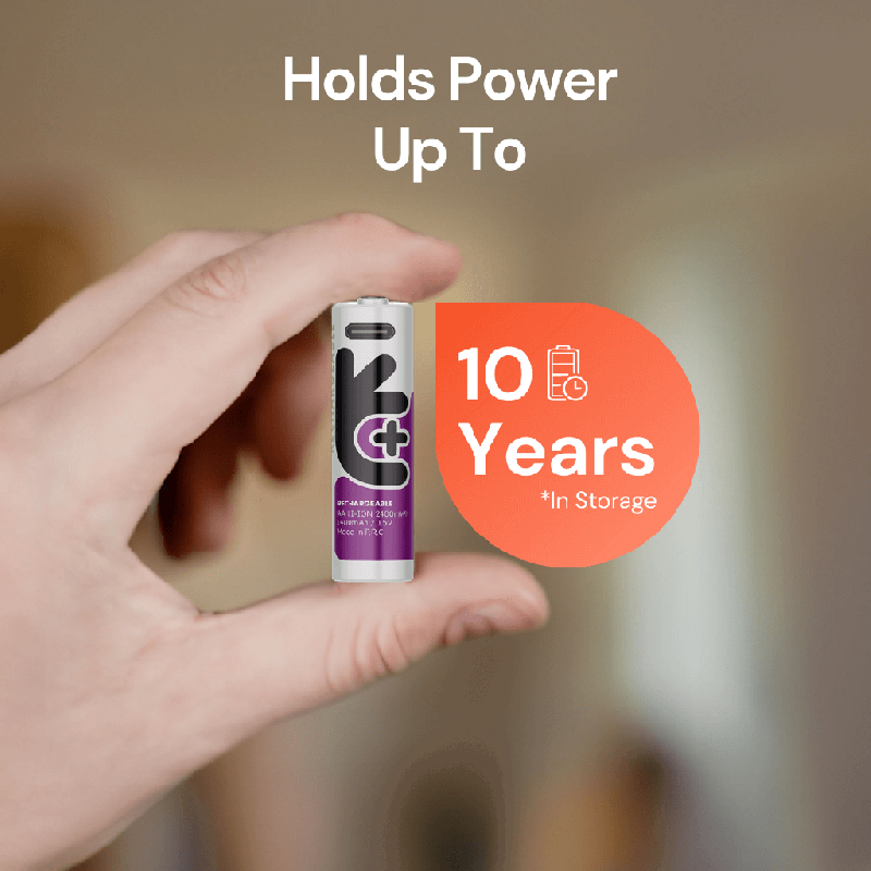 Buy Uniross Rechargeable USB-C Lithium AA Batteries - 4pack in Cyprus, Nicosia, Limassol, Larnaka, Pafos