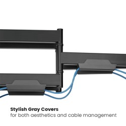 Buy Brateck TV Mount - LPA77-466 - 60x40 Turn 4-Arm 54cm Ext in Cyprus, Nicosia, Limassol, Larnaka, Pafos