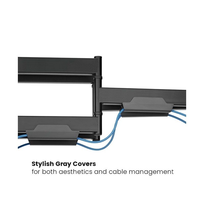 Buy Brateck TV Mount - LPA77-466 - 60x40 Turn 4-Arm 54cm Ext in Cyprus, Nicosia, Limassol, Larnaka, Pafos