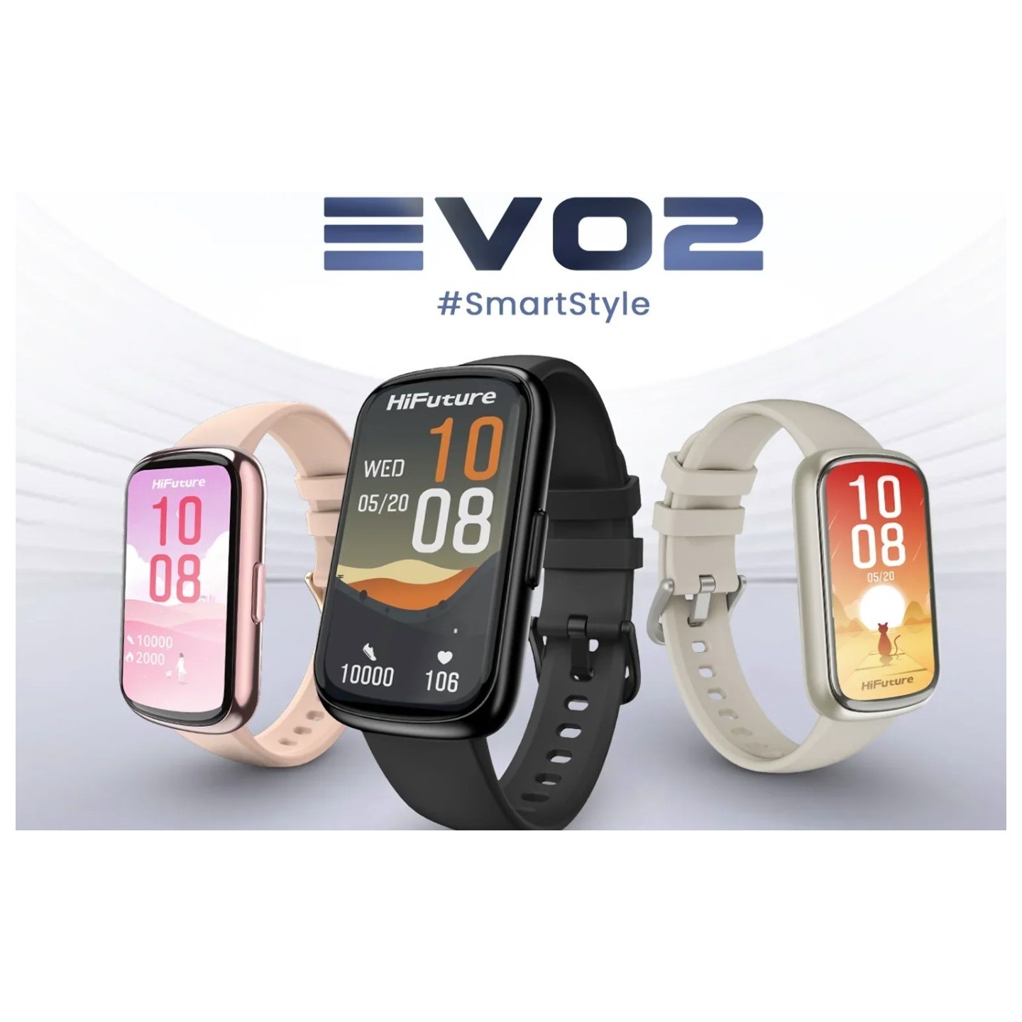 HiFuture Fashion SmartWatch - EVO2 - Black — Buy in Cyprus with Fast Delivery