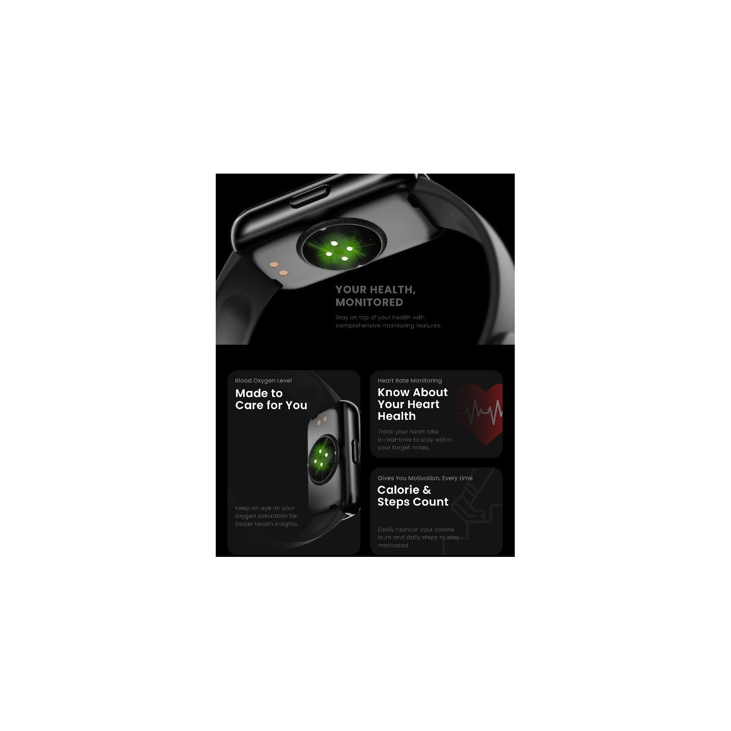 HiFuture Fashion SmartWatch - EVO2 - Black — Buy in Cyprus with Fast Delivery