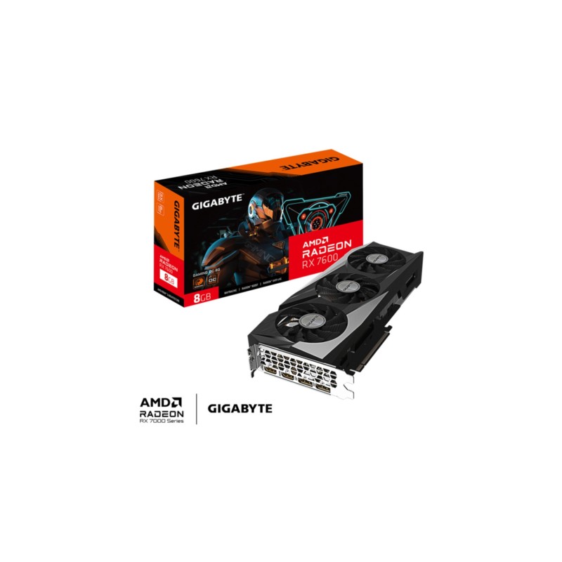 Buy Gigabyte Radeon RX 7600 GAMING OC - 8GB GDDR6, 2755 MHz Boost, WINDFORCE Tri... in Cyprus, Nicosia, Limassol, Larnaka, Pafos