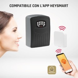 Buy GBC HeyBox Smart Key Safe Box - Controlled via App, Keypad, Battery Powered in Cyprus, Nicosia, Limassol, Larnaka, Pafos