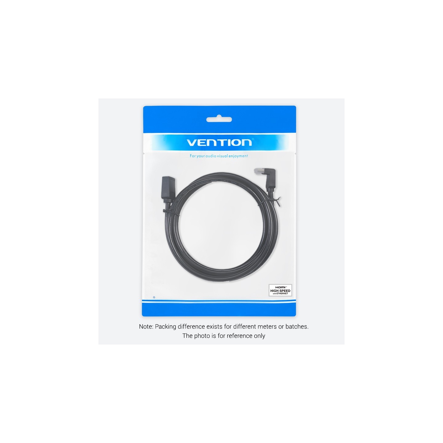 Vention HDMI Cable - AARBI - Right Angle 90 Degrees 3.0m — Buy in Cyprus with Fast Delivery