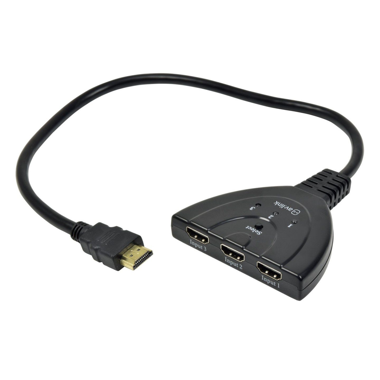 AV:Link HDMI Switch - 128.831UK - 3-Port Full HD — Buy in Cyprus with Fast Delivery