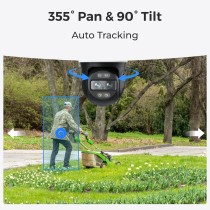 Reolink WIFI Outdoor PTZ Camera 4K Dual Lens Trackmix - W760 - — Buy in Cyprus with Fast Delivery