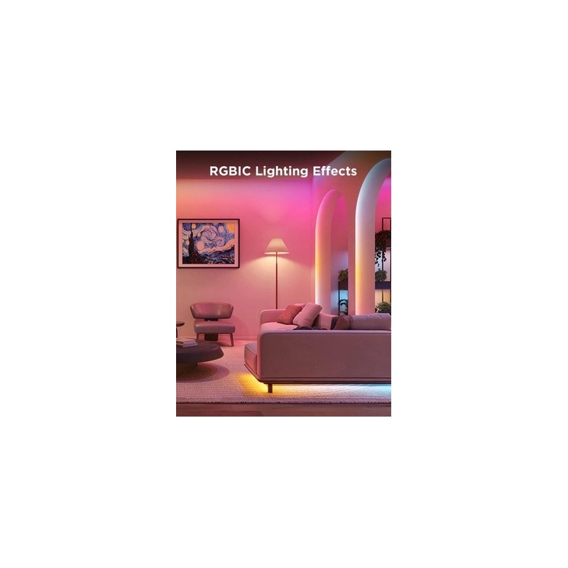Buy Govee LED Light Strip RGBIC Smart WiFi & BT with Protective Coating 5m - H61... in Cyprus, Nicosia, Limassol, Larnaka, Pafos