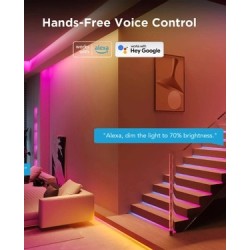 Buy Govee LED Light Strip RGBIC Smart WiFi & BT with Protective Coating 5m - H61... in Cyprus, Nicosia, Limassol, Larnaka, Pafos