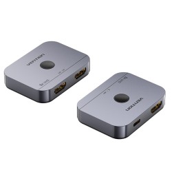 Buy Vention HDMI Switch - AKPH0 - 2-Port 8K 2.1 Bi-Directional Metal in Cyprus, Nicosia, Limassol, Larnaka, Pafos