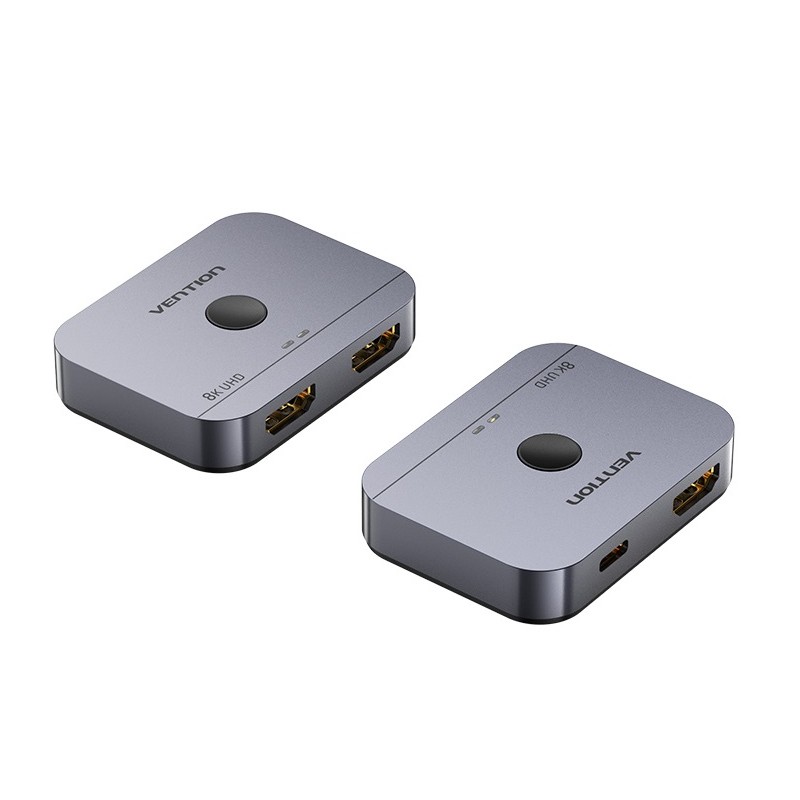 Buy Vention HDMI Switch - AKPH0 - 2-Port 8K 2.1 Bi-Directional Metal in Cyprus, Nicosia, Limassol, Larnaka, Pafos