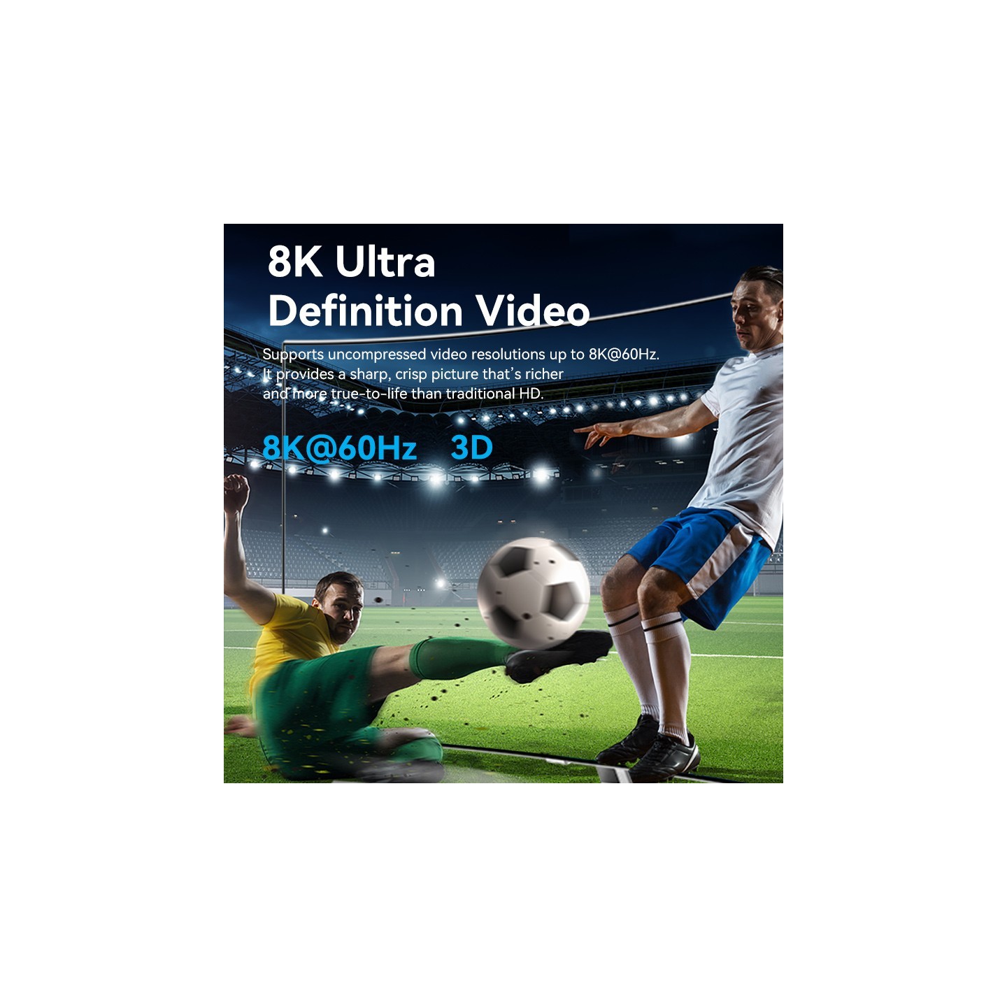 Vention HDMI Switch - AKPH0 - 2-Port 8K 2.1 Bi-Directional Metal — Buy in Cyprus with Fast Delivery