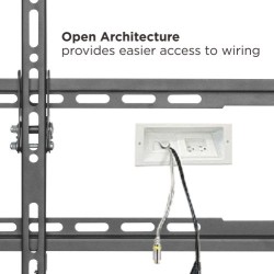 Buy Brateck Low-Profile Fixed TV Mount 40x40 up to 45kg - KL32-44F - Low-Profile... in Cyprus, Nicosia, Limassol, Larnaka, Pafos
