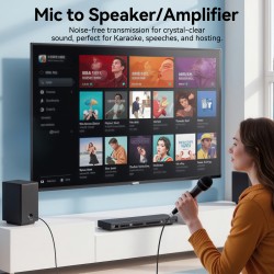 Buy Vention AUDIO Cable - BKGHJ - 6.3mm to XLR M-F Cable Braided-Metal 5.0m in Cyprus, Nicosia, Limassol, Larnaka, Pafos