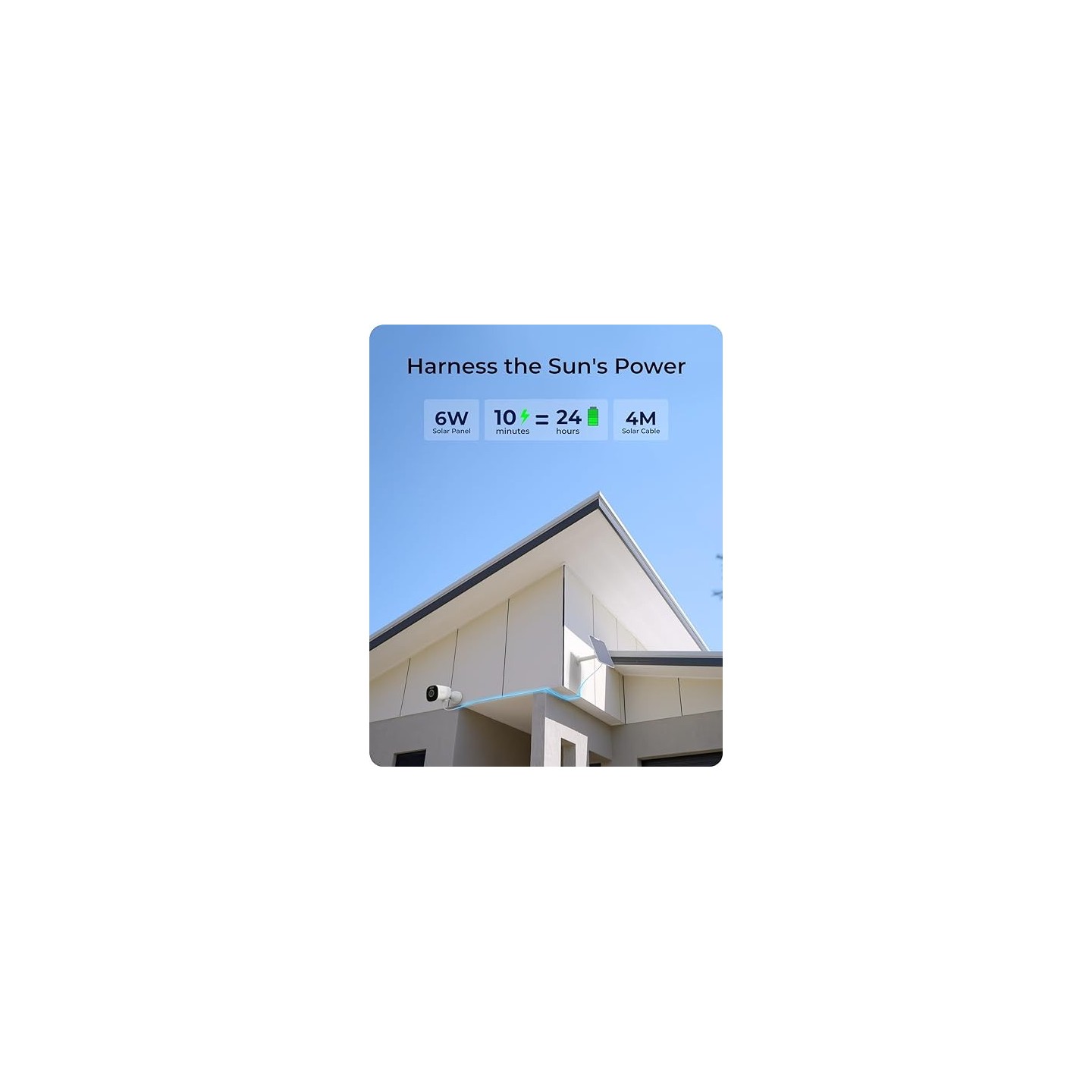 Reolink BP Outdoor Battery Camera 4K - ARGUS Eco Ultra - Human,Pet,Vehicle Detection — Buy in Cyprus with Fast Delivery