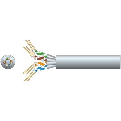 Buy Mercury CAT6A FTP Indoor Network Cable OFC 305m Grey - 808.032UK - CAT6A, FT... in Cyprus, Nicosia, Limassol, Larnaka, Pafos