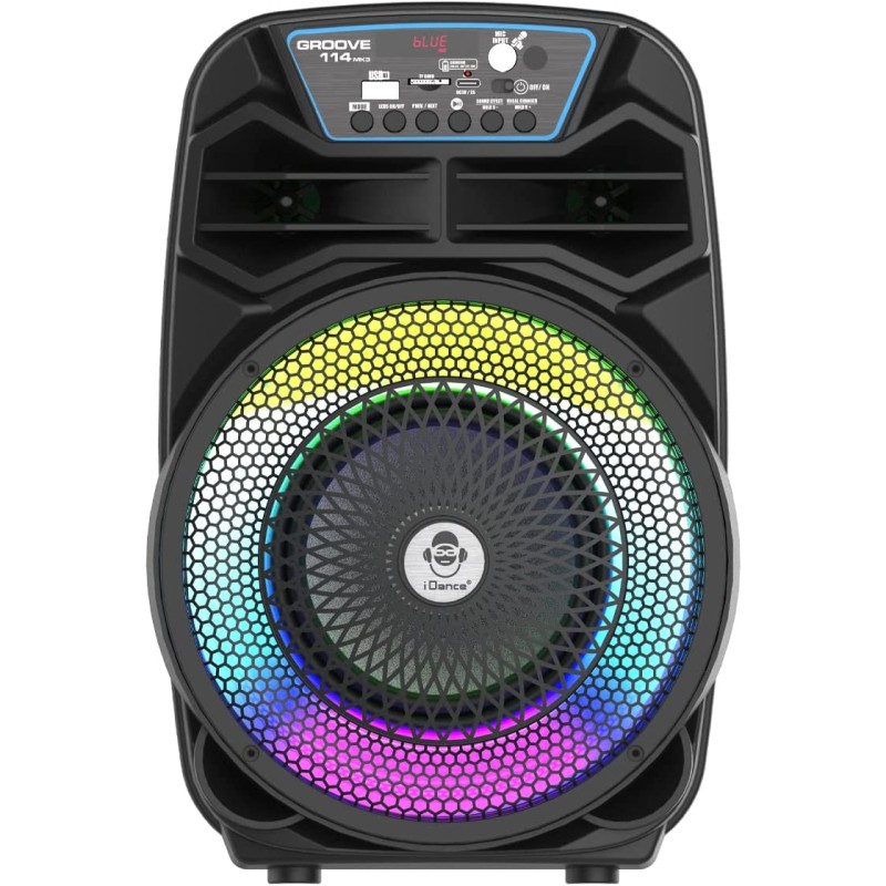 Buy iDance Groove Karaoke Speaker - 114mk3 - with 1 Wired Mic BT & USB in Cyprus, Nicosia, Limassol, Larnaka, Pafos