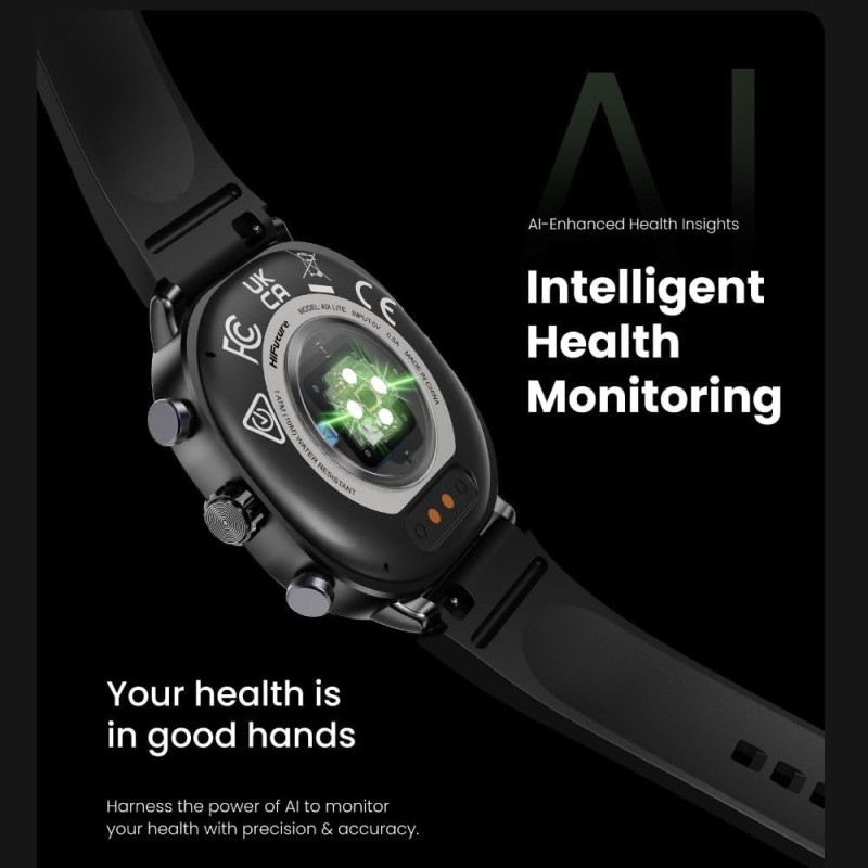 Buy HiFuture Lifestyle SmartWatch - AIX Lite - Black in Cyprus, Nicosia, Limassol, Larnaka, Pafos