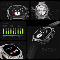 Buy HiFuture Lifestyle SmartWatch - AIX Lite - Black in Cyprus, Nicosia, Limassol, Larnaka, Pafos