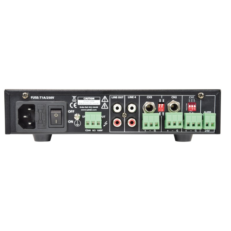 Buy Adastra - UA60 - 100V Compact Amplifer Mixer 60W 953.186UK in Cyprus, Nicosia, Limassol, Larnaka, Pafos
