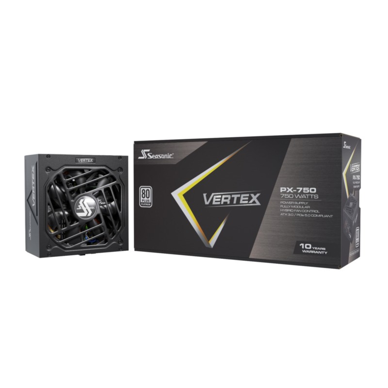 Buy Seasonic VERTEX PX-750 - 750W ATX 3.0 PSU, 80 PLUS Platinum, Fully-Modular, ... in Cyprus, Nicosia, Limassol, Larnaka, Pafos