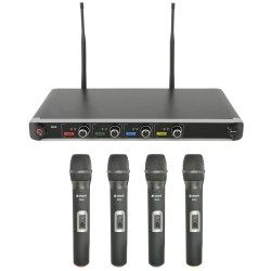 Buy Chord Quad UHF System-Handheld 171.843UK - NU4-H - Quad UHF System-Handheld ... in Cyprus, Nicosia, Limassol, Larnaka, Pafos