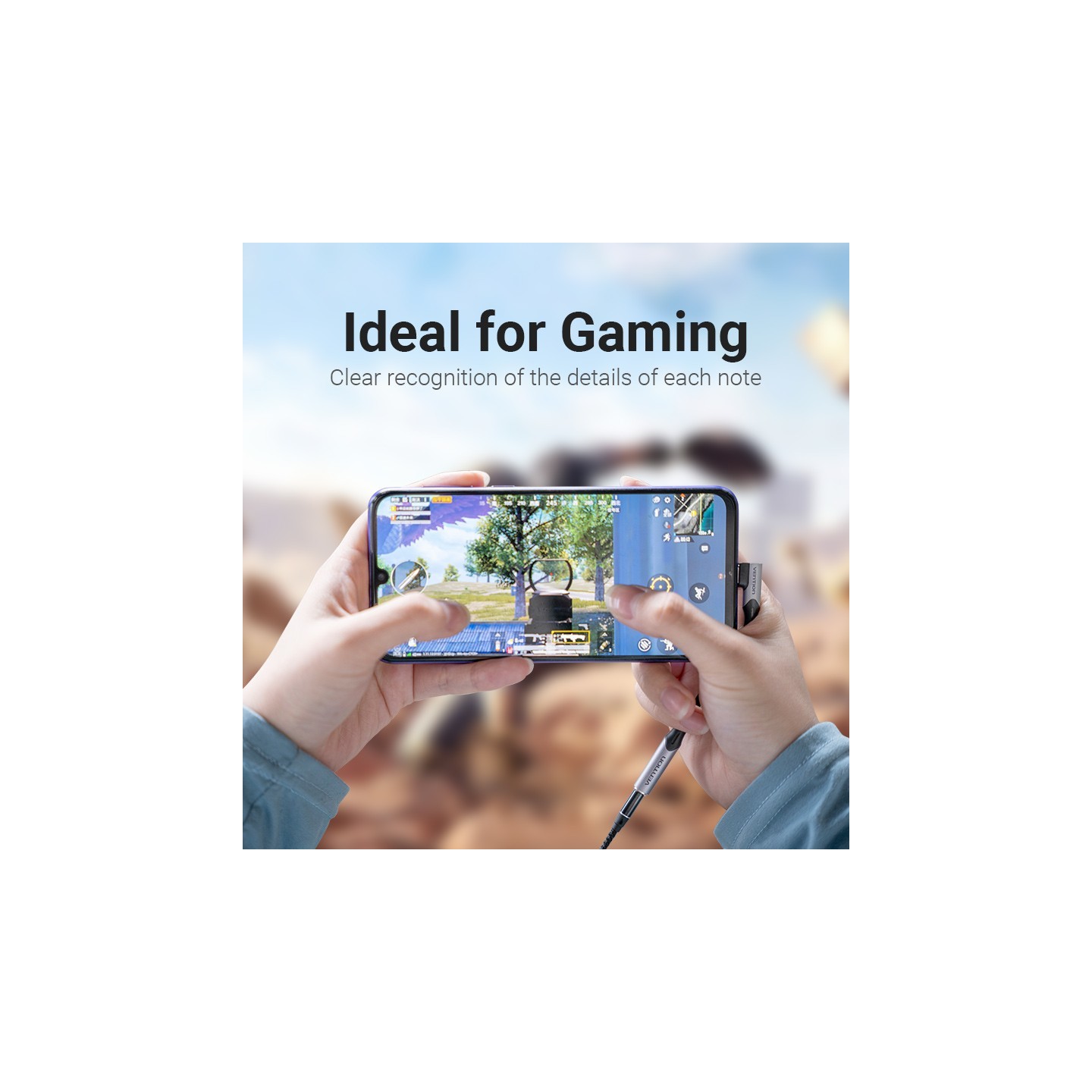 Vention Audio Converter - BGLHA - USB-C to 3.5mm Female RA Adaptor — Buy in Cyprus with Fast Delivery