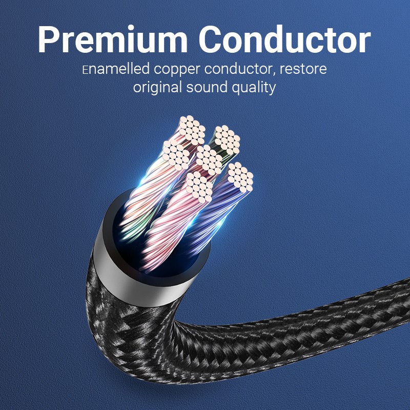 Buy Vention Audio Converter - BGLHA - USB-C to 3.5mm Female RA Adaptor in Cyprus, Nicosia, Limassol, Larnaka, Pafos