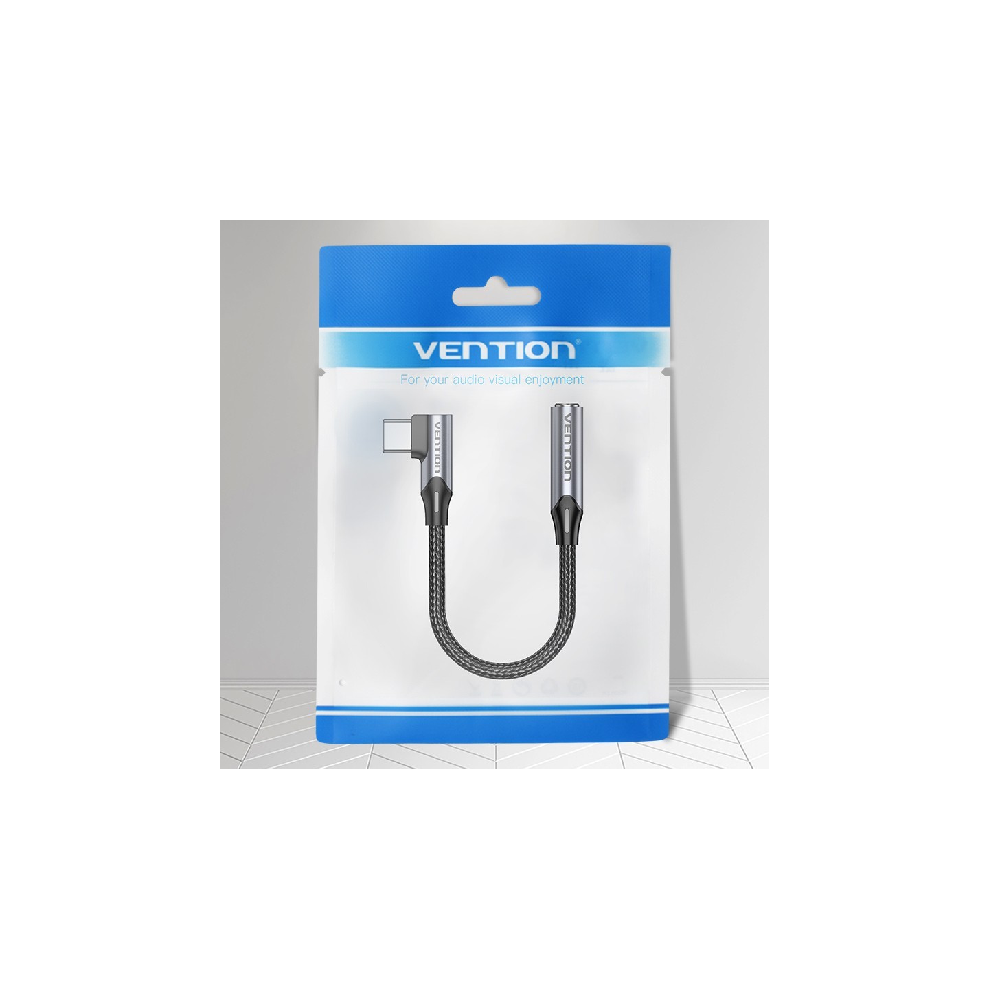 Vention Audio Converter - BGLHA - USB-C to 3.5mm Female RA Adaptor — Buy in Cyprus with Fast Delivery