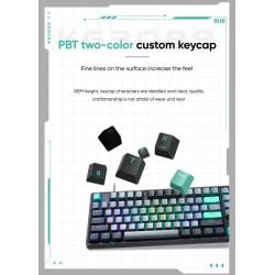 Buy Thunderobot Black Mechanical Gaming Keyboard - KG3089 - 89 Red Switch Keys in Cyprus, Nicosia, Limassol, Larnaka, Pafos