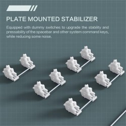 Buy Thunderobot Gaming Mechanical Keyboard - K104 - 104 Red Switch Keys in Cyprus, Nicosia, Limassol, Larnaka, Pafos