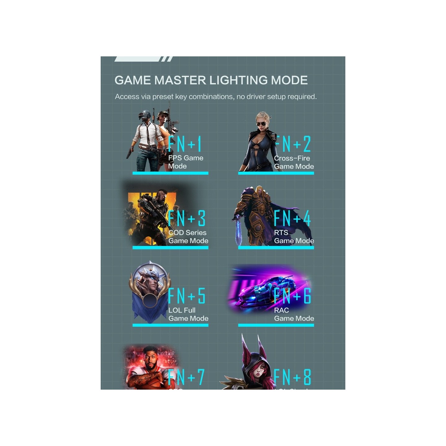 Thunderobot K104 104-Key Red Switch Mechanical Gaming Keyboard (Boxed) — Buy in Cyprus with Fast Delivery