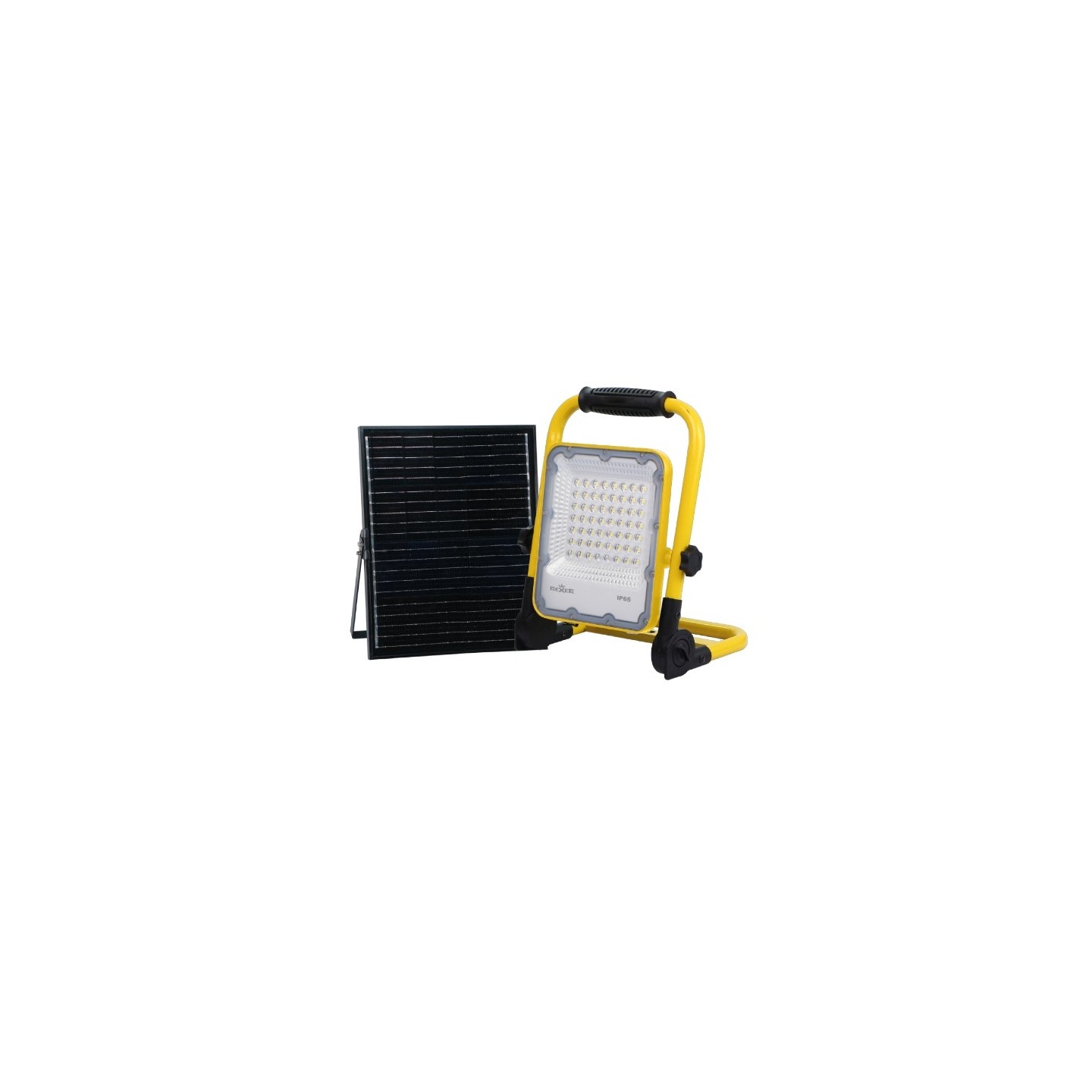 Rexer Solar Work LED Portable Floodlight - Solar Panel & Battery, 1000lm — Buy in Cyprus with Fast Delivery